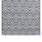 vidaXL Alfombra de exterior PP blanco y negro 160x230 cm vidaXL Alfombra de exterior PP blanco y negro 160x230 cm