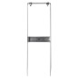 vidaXL Clavijas de tierras para valla de WPC 2 unidades acero 40 cm vidaXL Clavijas de tierras para valla de WPC 2 unidades acero 40 cm