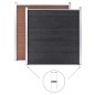 vidaXL Clavijas de tierras para valla de WPC 2 unidades acero 40 cm vidaXL Clavijas de tierras para valla de WPC 2 unidades acero 40 cm