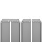 vidaXL Toldo lateral retráctil para patio gris antracita 140x1200 cm vidaXL Toldo lateral retráctil para patio gris antracita 140x1200 cm