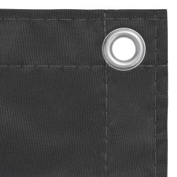vidaXL Toldo para balcón tela oxford gris antracita 120x300cm