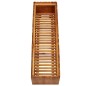 vidaXL Arriate de madera maciza de acacia 100x30x25 cm vidaXL Arriate de madera maciza de acacia 100x30x25 cm