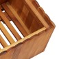 vidaXL Arriate de madera maciza de acacia 100x30x25 cm vidaXL Arriate de madera maciza de acacia 100x30x25 cm