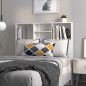 vidaXL Mueble cabecero blanco brillante 100x19x103,5 cm vidaXL Mueble cabecero blanco brillante 100x19x103,5 cm