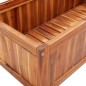 vidaXL Arriate con enrejado madera maciza de acacia 85x38x150 cm vidaXL Arriate con enrejado madera maciza de acacia 85x38x150 cm