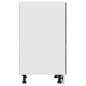 vidaXL Armario inferior cajón contrachapada gris hormigón 50x46x81,5cm vidaXL Armario inferior cajón contrachapada gris hormigón 50x46x81,5cm