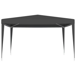 vidaXL Carpa profesional para fiestas gris antracita 90 g/m² 4x4 m