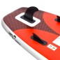 vidaXL Set de tabla de paddle surf hinchable rojo 300x76x10 cm vidaXL Set de tabla de paddle surf hinchable rojo 300x76x10 cm