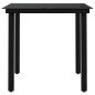 vidaXL Juego de comedor de jardín 5 piezas con cojines gris vidaXL Juego de comedor de jardín 5 piezas con cojines gris