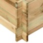 vidaXL Jardinera de verduras madera pino impregnada 120x120x40 cm vidaXL Jardinera de verduras madera pino impregnada 120x120x40 cm