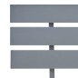 vidaXL Estructura de cama de madera maciza de pino gris 140x200 cm vidaXL Estructura de cama de madera maciza de pino gris 140x200 cm