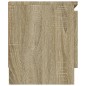 vidaXL Mueble de TV con puerta roble Sonoma 102x30x36 cm vidaXL Mueble de TV con puerta roble Sonoma 102x30x36 cm