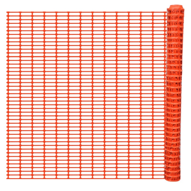 vidaXL Valla de seguridad naranja 50 m vidaXL Valla de seguridad naranja 50 m