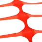 vidaXL Valla de seguridad naranja 50 m vidaXL Valla de seguridad naranja 50 m