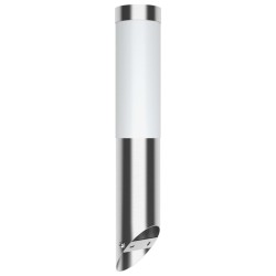 vidaXL Lámpara de pared acero inoxidable impermeable 60 W