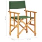 vidaXL Silla de director madera maciza de acacia verde vidaXL Silla de director madera maciza de acacia verde
