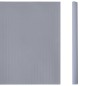 vidaXL Panel de valla de PVC gris claro mate 35x0,19 m vidaXL Panel de valla de PVC gris claro mate 35x0,19 m