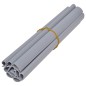 vidaXL Panel de valla de PVC gris claro mate 35x0,19 m vidaXL Panel de valla de PVC gris claro mate 35x0,19 m