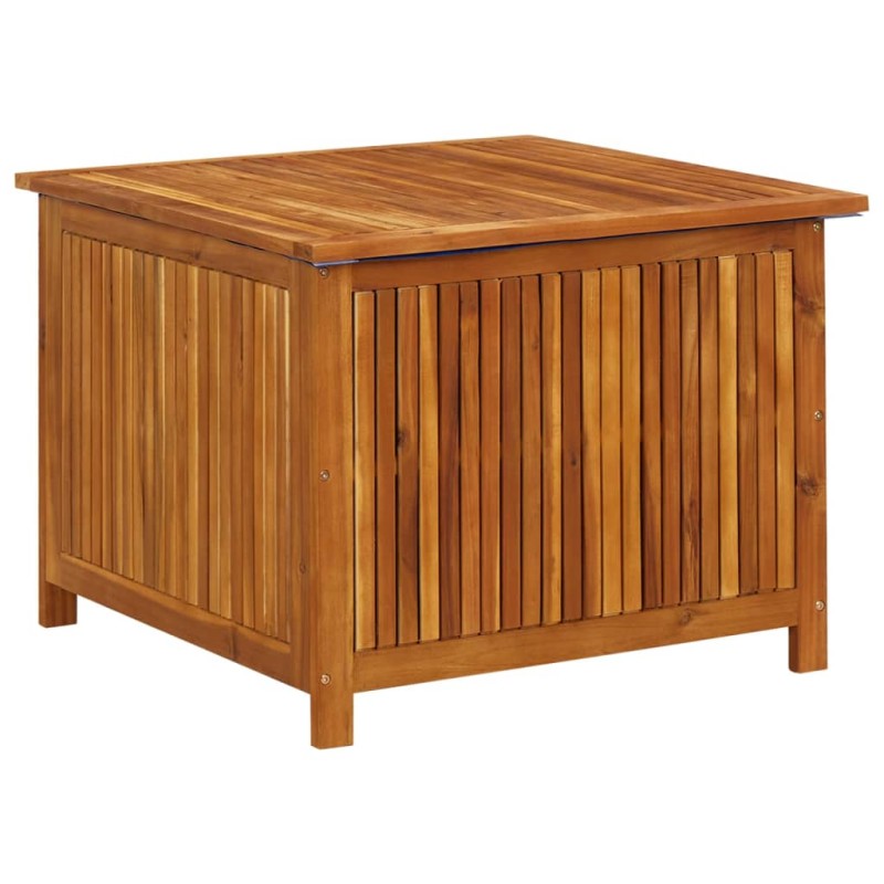 vidaXL Caja de almacenaje de jardín madera maciza acacia 75x75x58 cm vidaXL Caja de almacenaje de jardín madera maciza acacia 75x75x58 cm