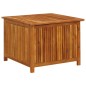 vidaXL Caja de almacenaje de jardín madera maciza acacia 75x75x58 cm vidaXL Caja de almacenaje de jardín madera maciza acacia 75x75x58 cm