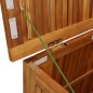 vidaXL Caja de almacenaje de jardín madera maciza acacia 75x75x58 cm vidaXL Caja de almacenaje de jardín madera maciza acacia 75x75x58 cm