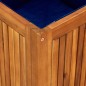 vidaXL Caja de almacenaje de jardín madera maciza acacia 75x75x58 cm vidaXL Caja de almacenaje de jardín madera maciza acacia 75x75x58 cm