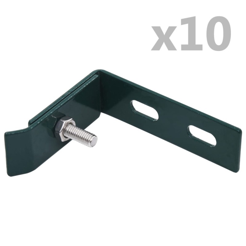vidaXL Conector de esquina para pared 10 sets verde vidaXL Conector de esquina para pared 10 sets verde