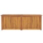 vidaXL Baúl de jardín madera maciza de teca 150x50x55 cm vidaXL Baúl de jardín madera maciza de teca 150x50x55 cm