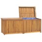 vidaXL Baúl de jardín madera maciza de teca 150x50x55 cm vidaXL Baúl de jardín madera maciza de teca 150x50x55 cm