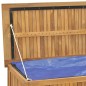vidaXL Baúl de jardín madera maciza de teca 150x50x55 cm vidaXL Baúl de jardín madera maciza de teca 150x50x55 cm