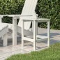 vidaXL Mesa de jardín Adirondack HDPE blanca 38x38x46 cm vidaXL Mesa de jardín Adirondack HDPE blanca 38x38x46 cm