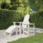 vidaXL Mesa de jardín Adirondack HDPE blanca 38x38x46 cm vidaXL Mesa de jardín Adirondack HDPE blanca 38x38x46 cm