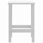 vidaXL Mesa de jardín Adirondack HDPE blanca 38x38x46 cm vidaXL Mesa de jardín Adirondack HDPE blanca 38x38x46 cm