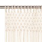 vidaXL Cortina de macramé algodón 140x240 cm vidaXL Cortina de macramé algodón 140x240 cm