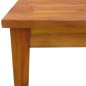 vidaXL Set de comedor de jardín 7 piezas madera maciza de acacia