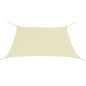 vidaXL Toldo de vela cuadrado tela Oxford color crema 2x2 m vidaXL Toldo de vela cuadrado tela Oxford color crema 2x2 m
