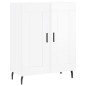 vidaXL Aparador alto madera contrachapada blanco brillo 69,5x34x180 cm vidaXL Aparador alto madera contrachapada blanco brillo 69,5x34x180 cm