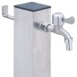 vidaXL Fuente de agua para jardín acero inoxidable cuadrada 40 cm vidaXL Fuente de agua para jardín acero inoxidable cuadrada 40 cm