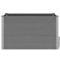 vidaXL Arriate de WPC gris 150x50x91 cm