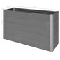 vidaXL Arriate de WPC gris 150x50x91 cm