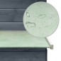 vidaXL Gallinero madera maciza de pino y abeto gris 170x81x110 cm vidaXL Gallinero madera maciza de pino y abeto gris 170x81x110 cm
