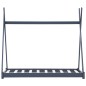 vidaXL Estructura de cama infantil madera maciza pino gris 70x140 cm vidaXL Estructura de cama infantil madera maciza pino gris 70x140 cm