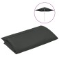 vidaXL Tela de repuesto para sombrilla gris antracita 300 cm vidaXL Tela de repuesto para sombrilla gris antracita 300 cm