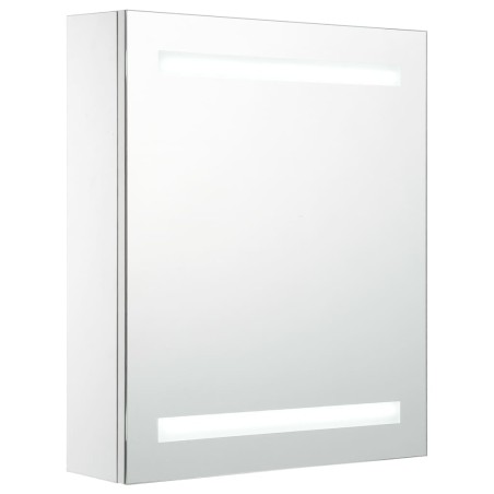 vidaXL Mueble de baño con espejo LED 50x13,5x60 cm