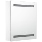 vidaXL Mueble de baño con espejo LED 50x13,5x60 cm