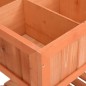 vidaXL Jardinera huerto madera maciza de abeto 80x60x80 cm vidaXL Jardinera huerto madera maciza de abeto 80x60x80 cm