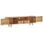 vidaXL Mueble de TV de madera maciza de mango 140x30x40 cm
