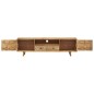 vidaXL Mueble de TV de madera maciza de mango 140x30x40 cm