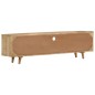 vidaXL Mueble de TV de madera maciza de mango 140x30x40 cm