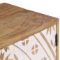 vidaXL Mueble de TV de madera maciza de mango 140x30x40 cm